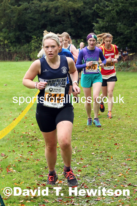 Senior womens 2021 NEHL Lambton Castle near Chester le Street, County Durham. Photo: David T. Hewitson/Sports for All Pics